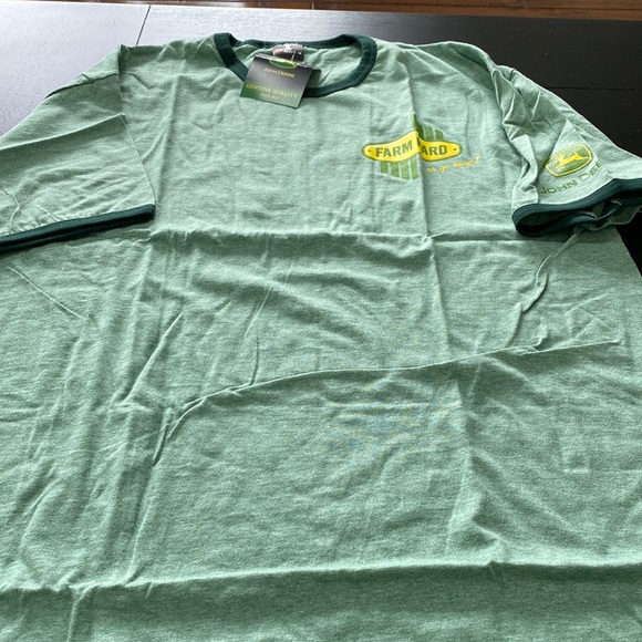 NWT John Deere Farm Hard…or go home Tee. Beefy Brand Tee. Various Sizes - Picture 4 of 8